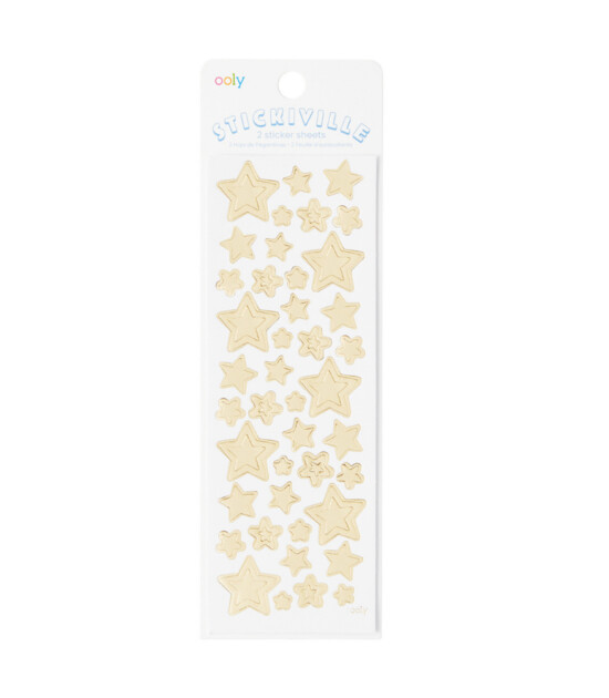 Ooly Stickiville Çıkartmalar // Gold Stars