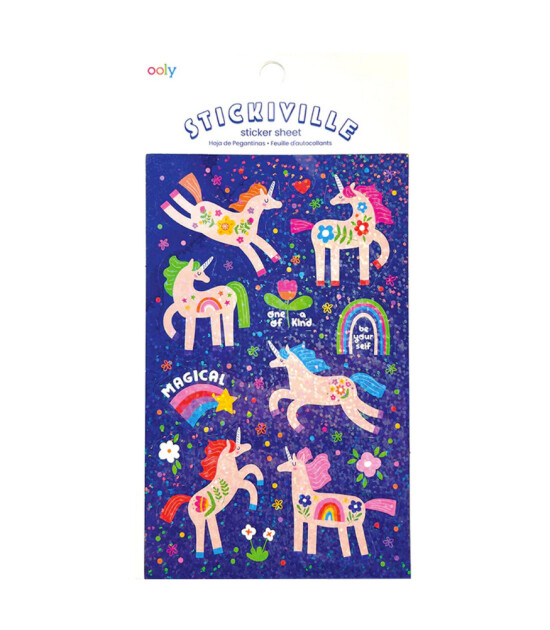 Ooly Stickiville Çıkartmalar // Magical Unicorns