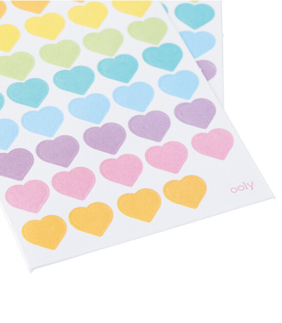 Ooly Stickiville Çıkartmalar // Mini Hearts