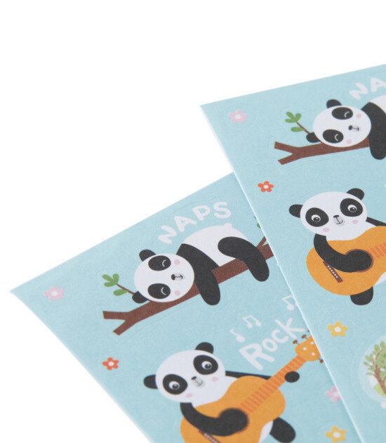 Ooly Stickiville Çıkartmalar // Playful Pandas