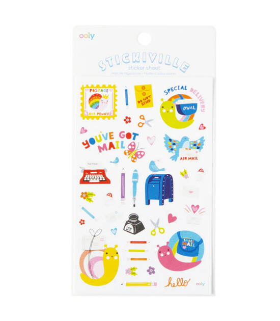Ooly Stickiville Çıkartmalar // Snail Mail