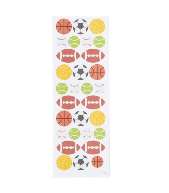 Ooly Stickiville Çıkartmalar // Sport Balls