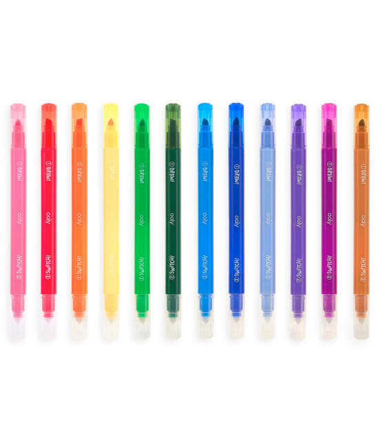 Ooly Switch-eroo Renk Değiştiren Keçeli Kalem Seti (12 Adet)
