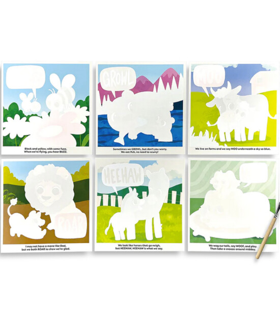 Ooly Water Amaze Boyama Seti // Baby Animals