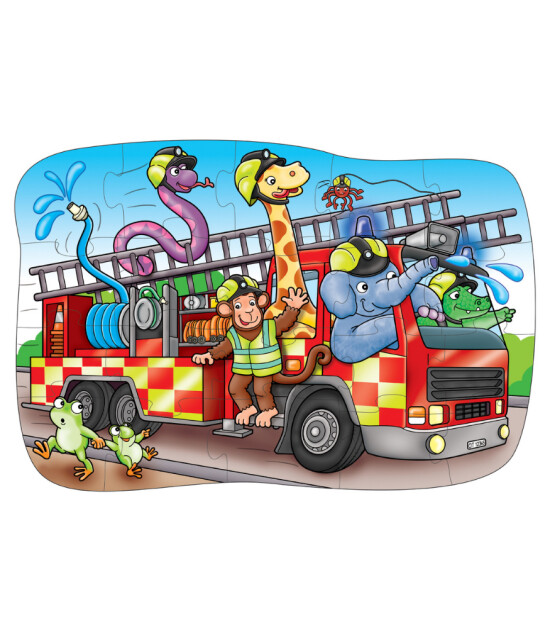 Orchard Toys Puzzle // Big Fire Engine (20 Parça)