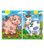 Orchard Toys Puzzle Set// First Farm Friends (12 Parça x 2)