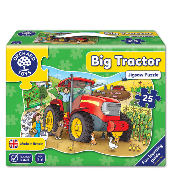 Orchard Toys Puzzle // Big Tractor (25 Parça)