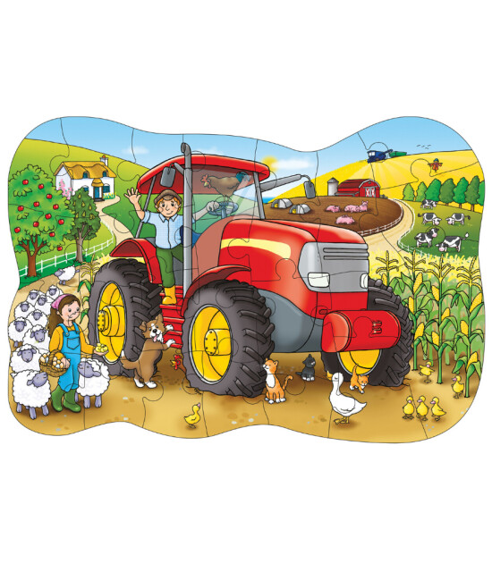 Orchard Toys Puzzle // Big Tractor (25 Parça)