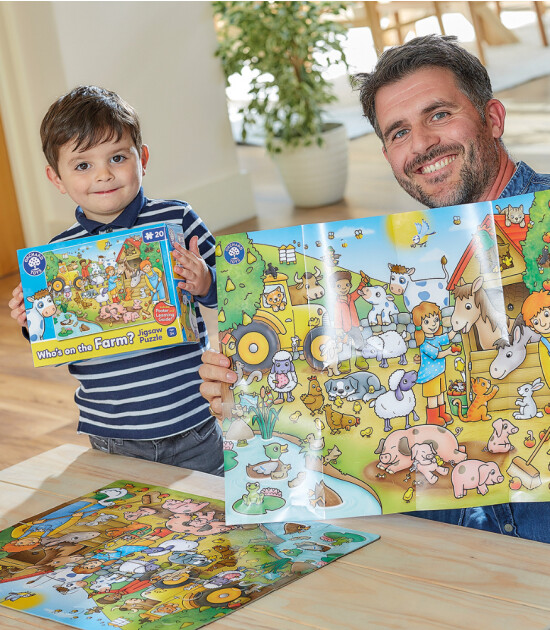 Orchard Toys Puzzle // Who's On The Farm (20 Parça)