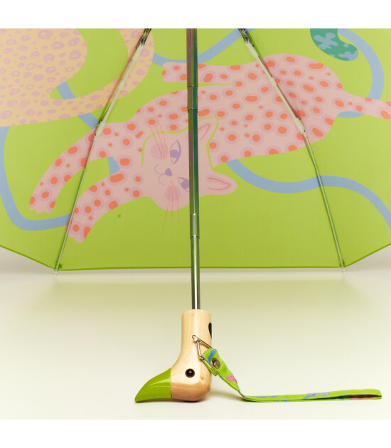 Original Duckhead Duck Kompakt Şemsiye // Arty - Cats Lime