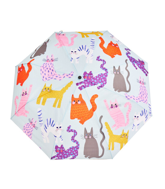 Original Duckhead Duck Kompakt Şemsiye // Arty - Cats Ice