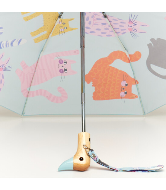 Original Duckhead Duck Kompakt Şemsiye // Arty - Cats Ice