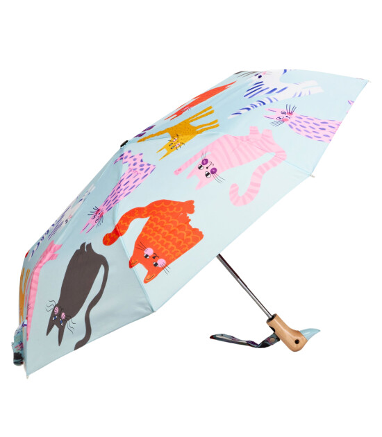 Original Duckhead Duck Kompakt Şemsiye // Arty - Cats Ice