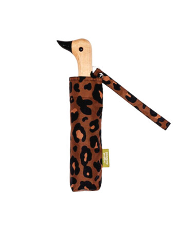 Original Duckhead Duck Kompakt Şemsiye // Leopar