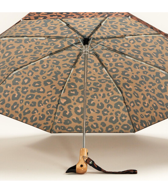 Original Duckhead Duck Kompakt Şemsiye // Leopar