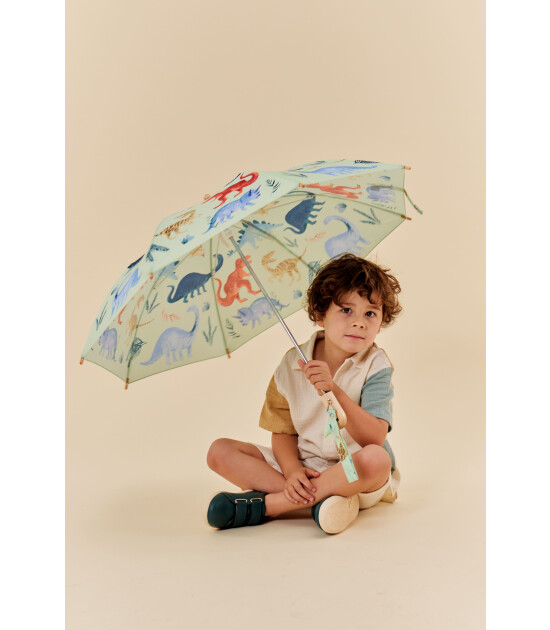 Original Duckhead Duck ODH x Meri Meri Çocuk Şemsiye // Dinosaur Kingdom