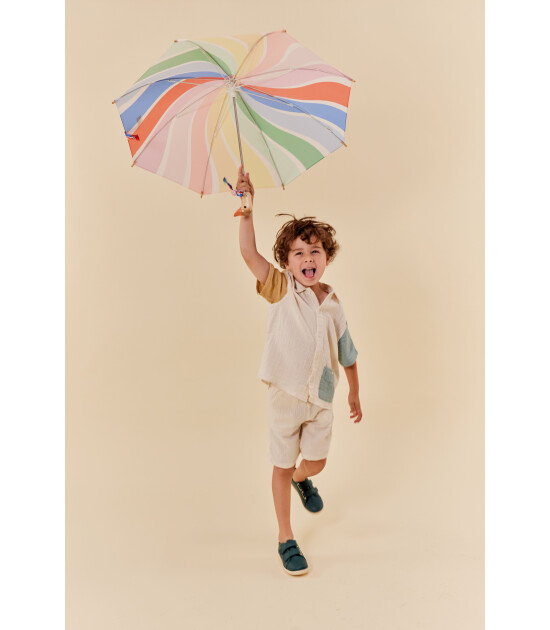 Original Duckhead Duck ODH x Meri Meri Çocuk Şemsiye // Rainbow