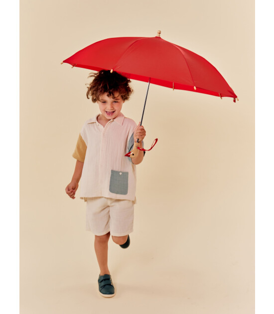 Original Duckhead Duckling Çocuk Şemsiye // Kırmızı