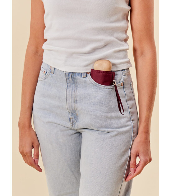 Original Duckhead The Mini Ultra Kompakt Şemsiye // Cherry