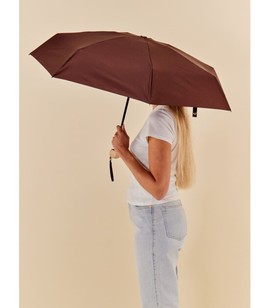 Original Duckhead The Mini Ultra Kompakt Şemsiye // Espresso