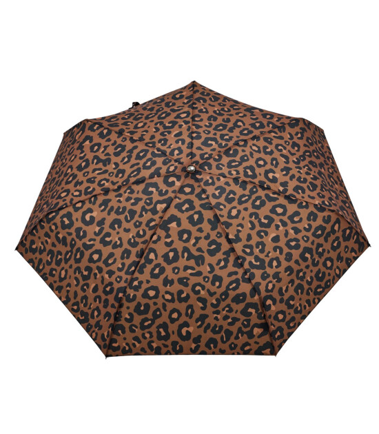 Original Duckhead The Mini Ultra Kompakt Şemsiye // Leopar