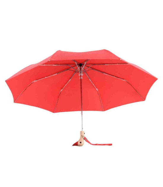 Original Duckhead Duck Kompakt Şemsiye // Kırmızı