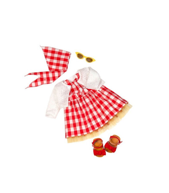 Our Generation Oyuncak Bebek Kıyafet Seti // 50's Dress With Sandals
