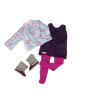 Our Generation Oyuncak Bebek Kıyafet Seti // Deluxe Floral Puffy Coat