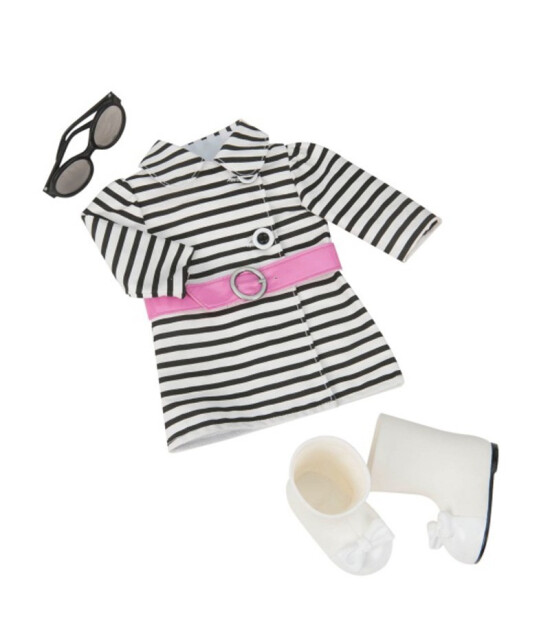 Our Generation Oyuncak Bebek Kıyafet Seti // Striped Coat