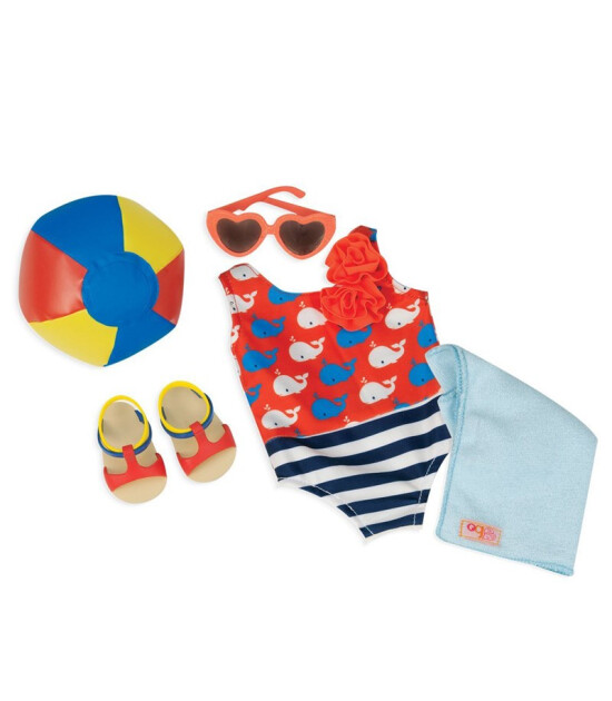 Our Generation Oyuncak Bebek Kıyafet Seti // Swimsuit with Whales