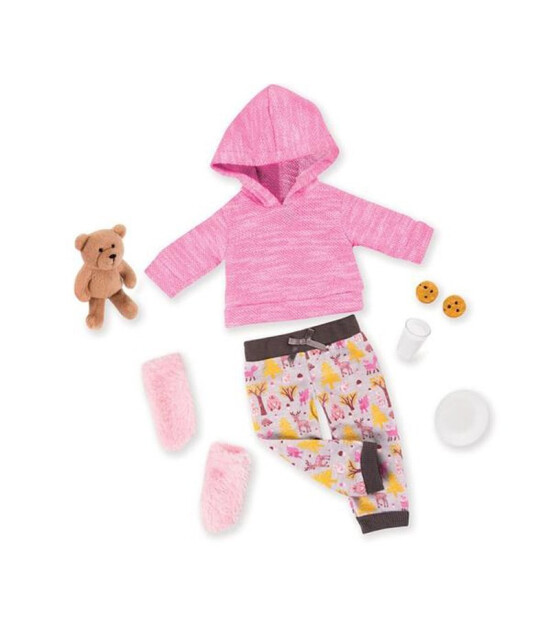Our Generation Oyuncak Bebek Kıyafet Seti // Deluxe Pajama & Plusg Bear