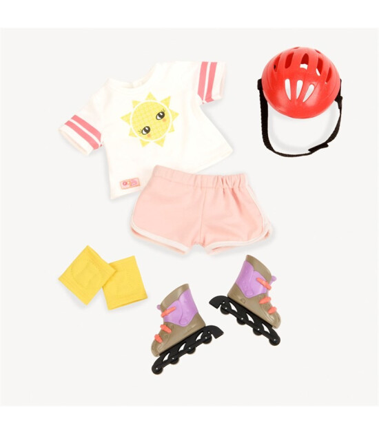 Our Generation Oyuncak Bebek Kıyafet Seti // Paten