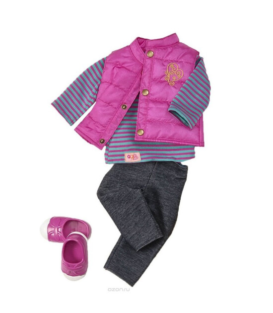Our Generation Oyuncak Bebek Kıyafet Seti // Puffy Vest