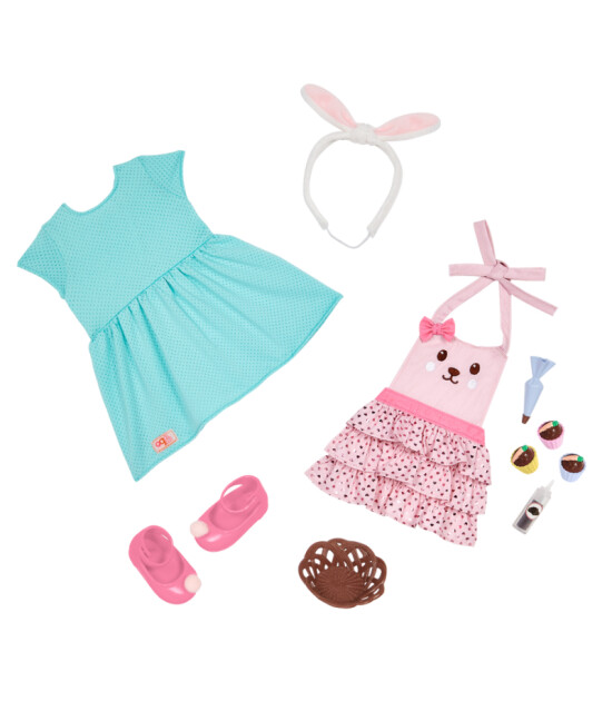 Our Generation Bebek Kıyafet Seti // Deluxe Rabbits & Carrots