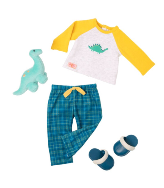 Our Generation Oyuncak Bebek Kıyafet Seti // Dino-snores