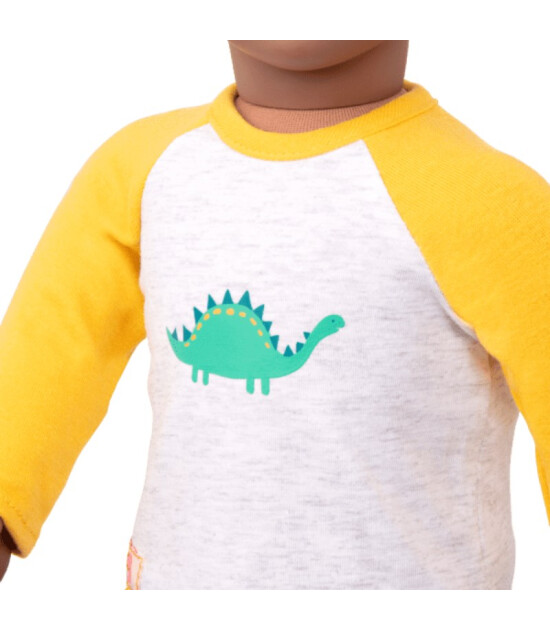 Our Generation Oyuncak Bebek Kıyafet Seti // Dino-snores