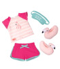 Our Generation Oyuncak Bebek Kıyafet Seti // Flamingo Dreaming