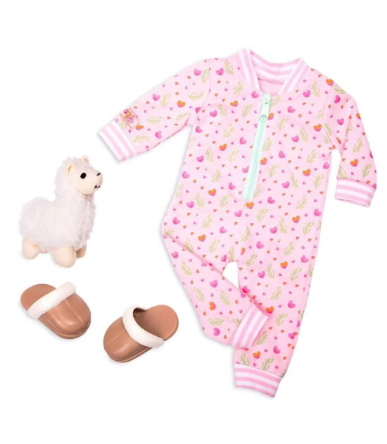 Our Generation Oyuncak Bebek Kıyafet Seti // Llama Pajama