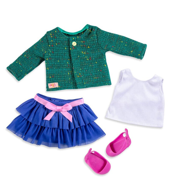 Our Generation Oyuncak Bebek Kıyafet Seti // Ruffle Skirt & Sweater