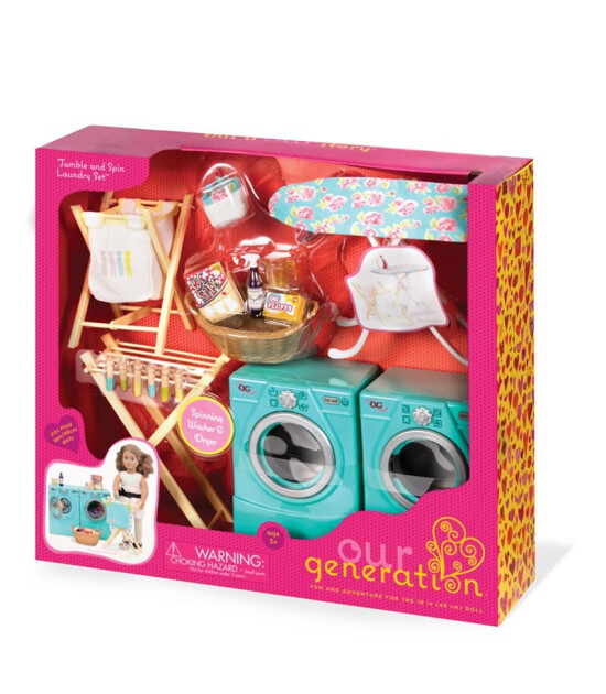 Our Generation Çamaşır Odası Seti Keyif Bebesi Kids &amp; Toys