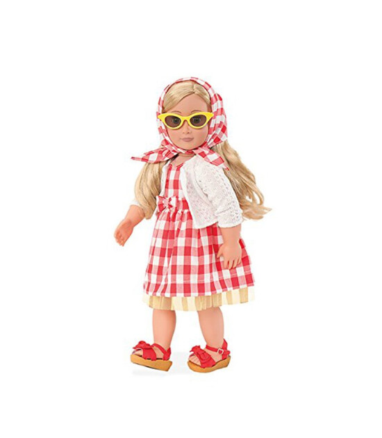 Our Generation Oyuncak Bebek Kıyafet Seti // 50's Dress With Sandals