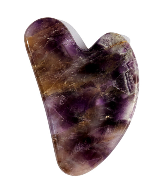 Pelcare Gua Sha Heart // Amethyst