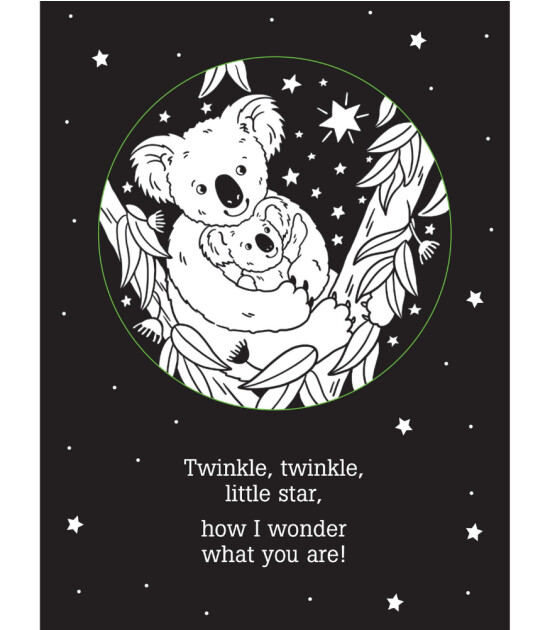 Peter Pauper Press Shadow Book // Twinkle Twinkle Little Star