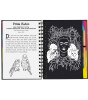 Peter Pauper Press Scratch & Sketch Kazı Öğren Kitap // Fine Art