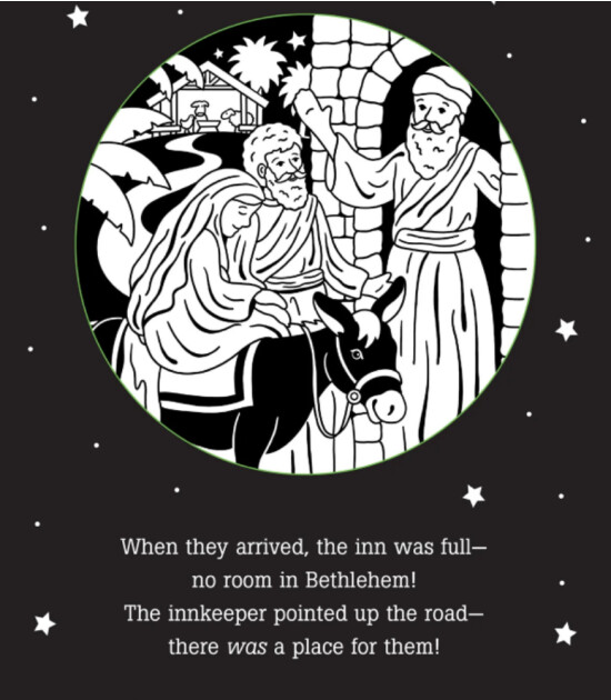 Peter Pauper Press Shadow Book // First Christmas