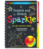 Peter Pauper Press Scratch & Sketch Kazı Öğren Kitap // Sparkle