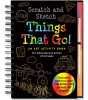 Peter Pauper Press Scratch & Sketch Kazı Öğren Kitap // Things That Go