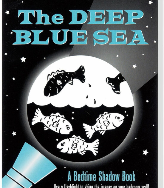 Peter Pauper Press Shadow Book // Deep Blue Sea