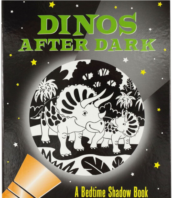 Peter Pauper Press Shadow Book // Dinos After Dark