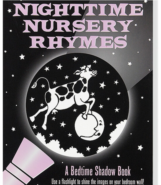 Peter Pauper Press Shadow Book // Night Time Nursery Rhymes